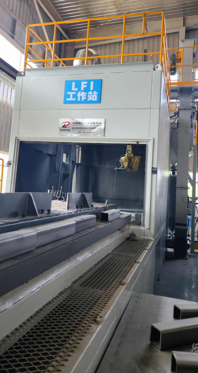 河东喷砂机在航空航天部件的精密处理
