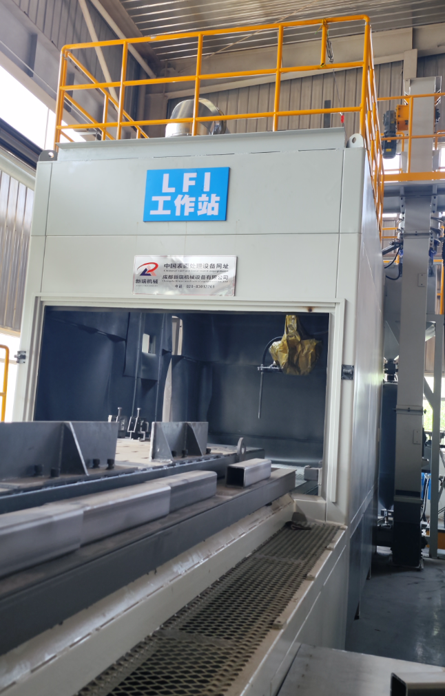 河东大口径喷砂机 适合大型工件处理